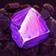 Purple crystal