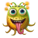 Green Tentacle Alien