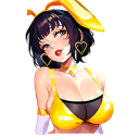 Yellow Bunny Girl