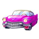 Pink Classic Car