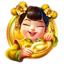 Golden Girl with Ingot