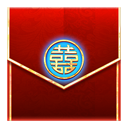 Blue Seal Envelope