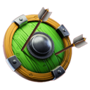 Shield with Arrows