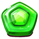 Green Pentagon Candy