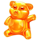 Orange Gummy Bear