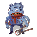 Zombie with Scissors